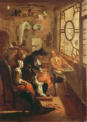 Ragotin trattato con una ventosa, da 